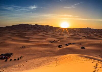 morning in desert