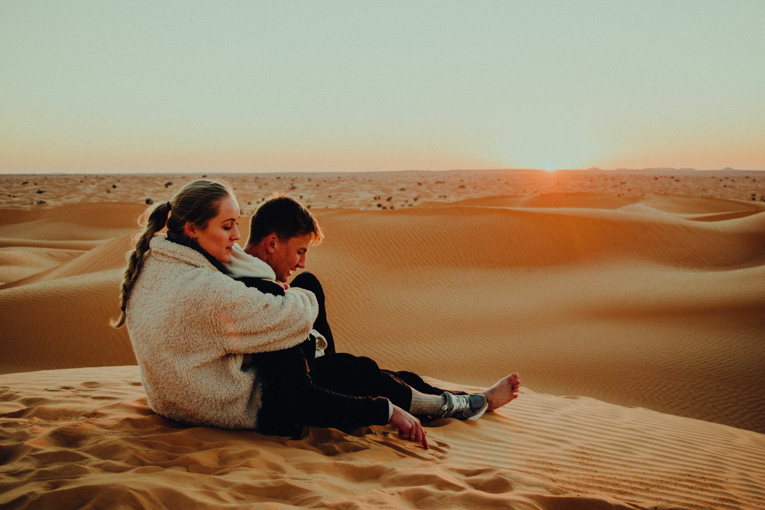 Sahara Desert in December

